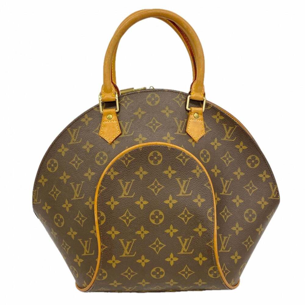 Louis Vuitton Monogram Ellipse MM Handbag M51126 Brown Women's